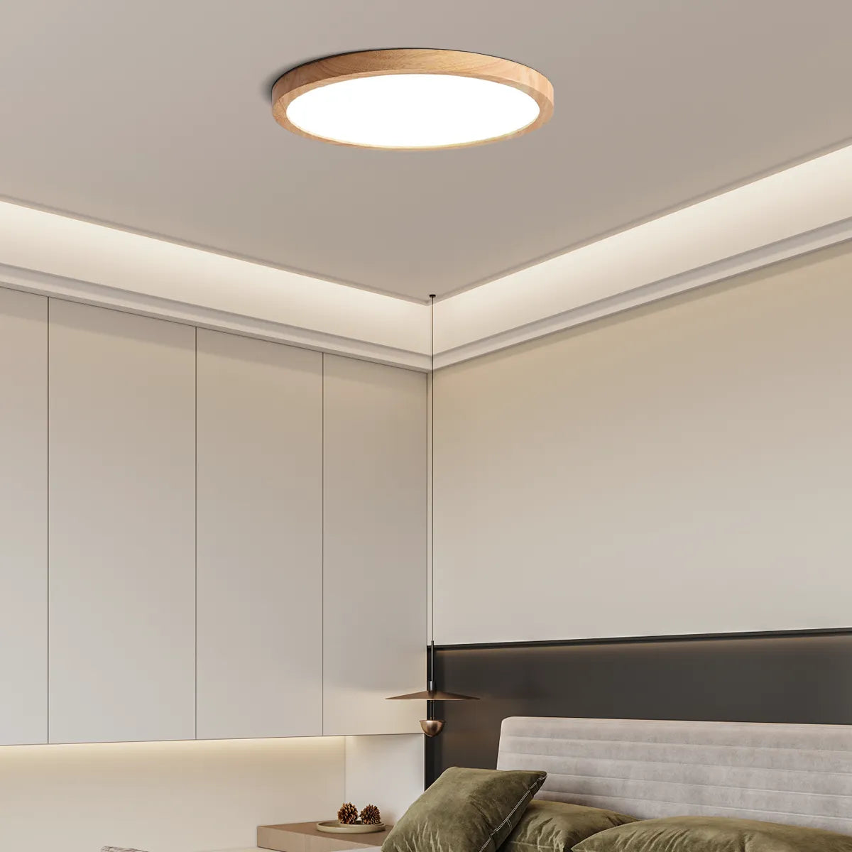 Modern Round Dimmable Ceiling Light